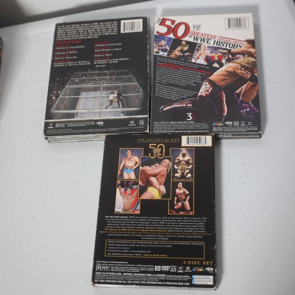 Lot of 9 WWE DVDs Raw, SmackDown, Stone Cold, OMG, History of WWE, Greatest Supe - Picture 5 of 5